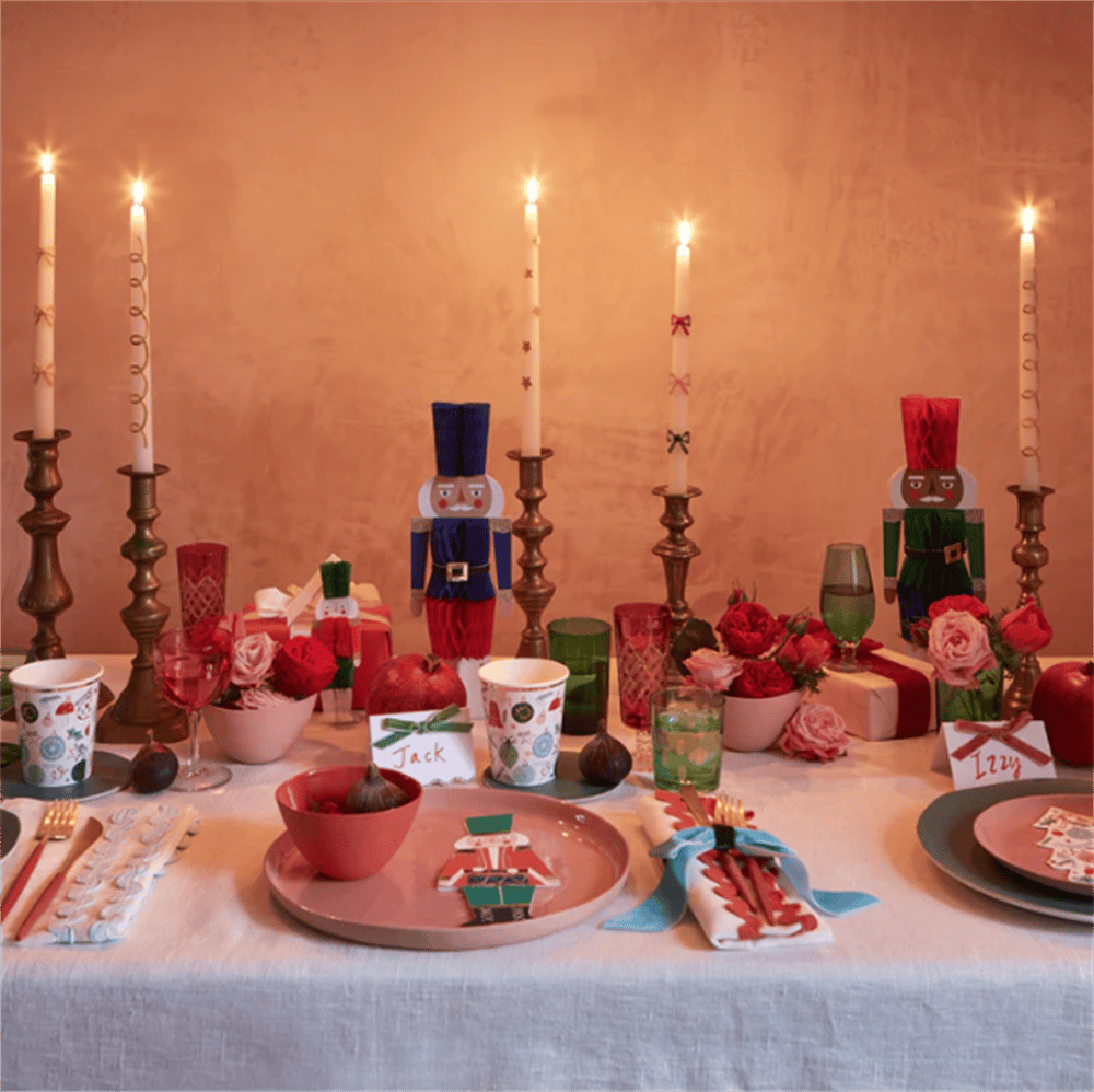 Meri Meri - Festive Pattern Cups - Yeni Yıl Bardaklar (8li)