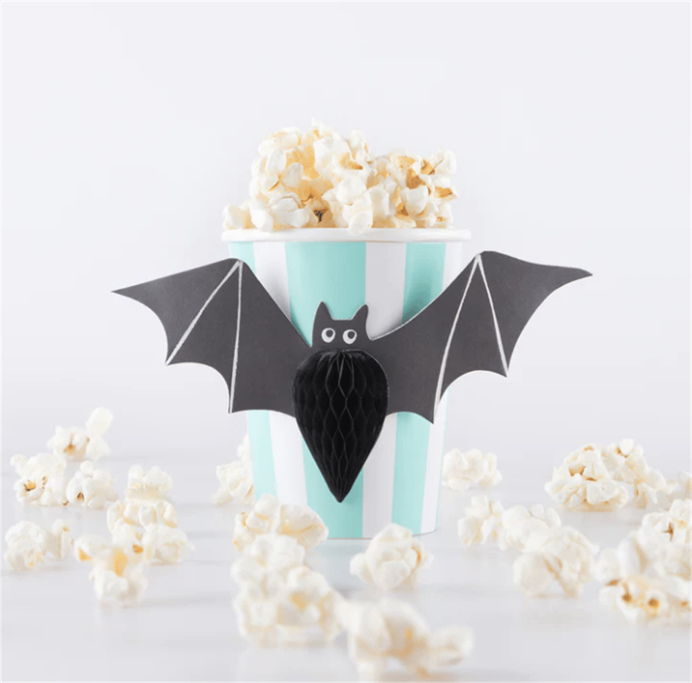 Meri Meri - Halloween Honeycomb Cups - Cadılar Bayramı Bardaklar (8Li)