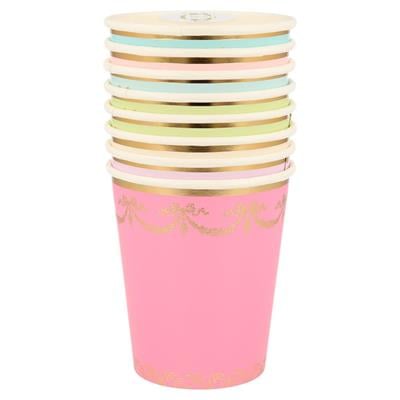 Meri Meri - Ladurée Paris Cups - Ladurée Paris Bardaklar (8Li)
