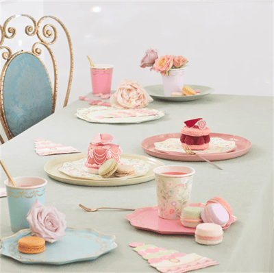Meri Meri - Ladurée Paris Cups - Ladurée Paris Bardaklar (8Li)