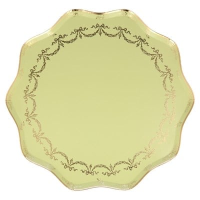 Meri Meri - Ladurée Paris Dinner Plates - Ladurée Paris Tabaklar - L - 8Li