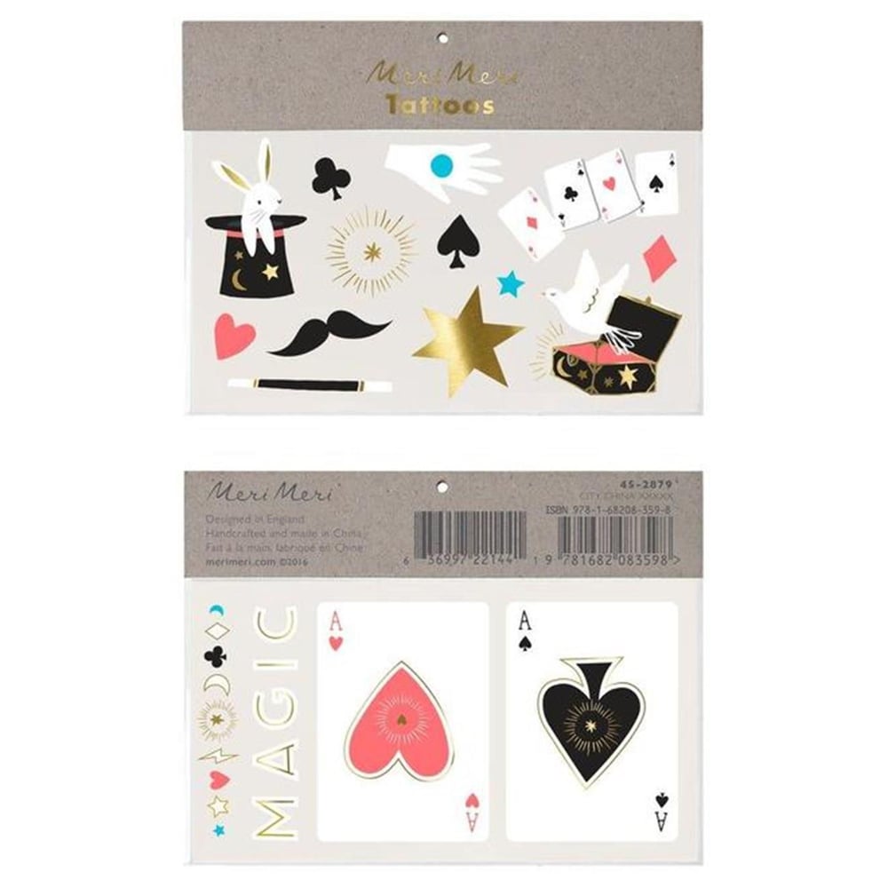 Meri Meri - Magic Tattoos - Sihirli Geçici Dövme - L