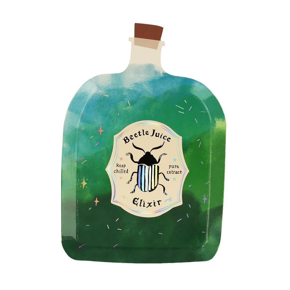 Meri Meri - Making Magic Potion Bottle Plates - Make Magic Sihirli Şişe Tabaklar (8Li)