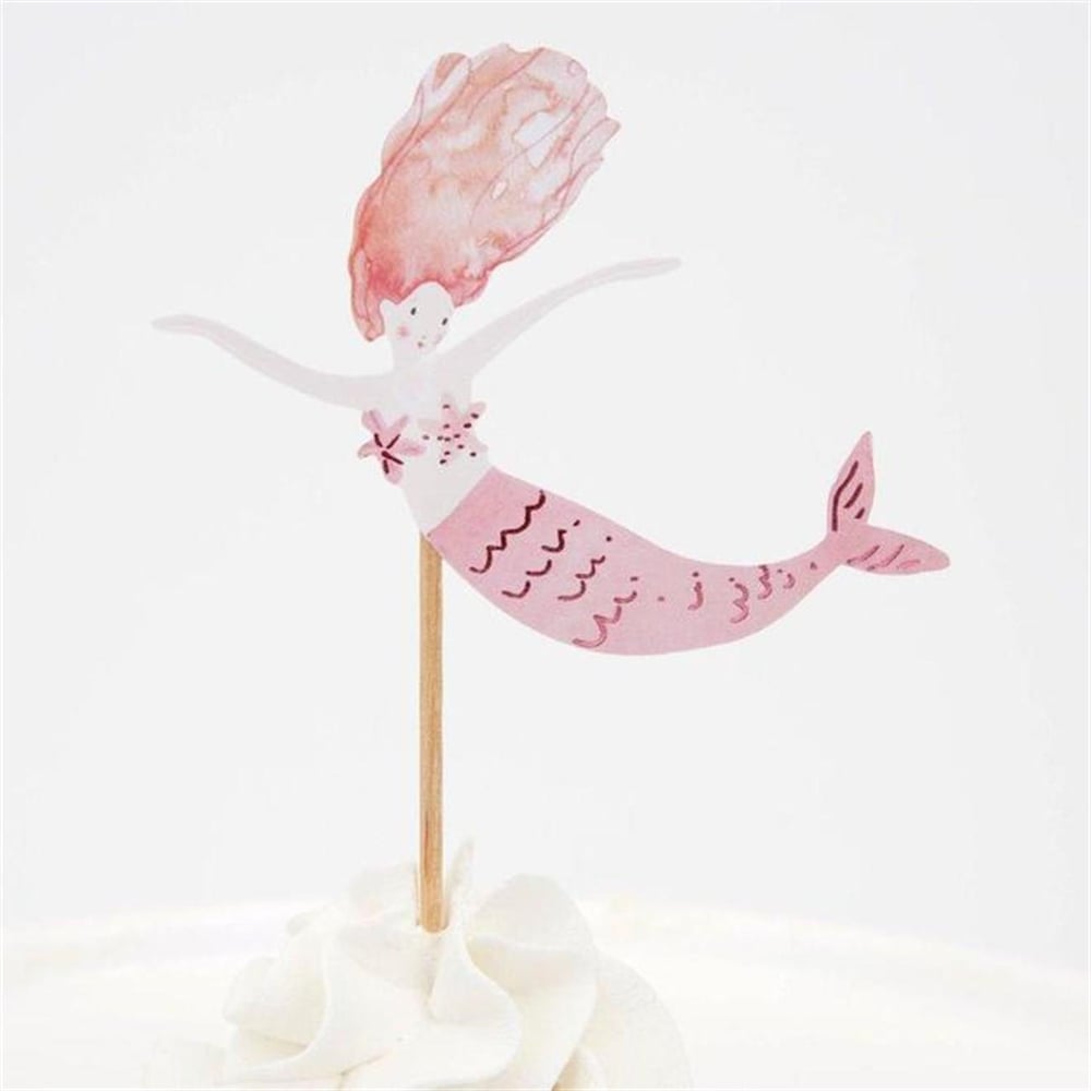 Meri Meri - Mermaid Cupcake Kit - Deniz Kızı Cupcake Kit