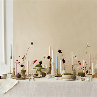 Meri Meri - Pastel Taper Candles - Pastel Masa Mumları (12Li)