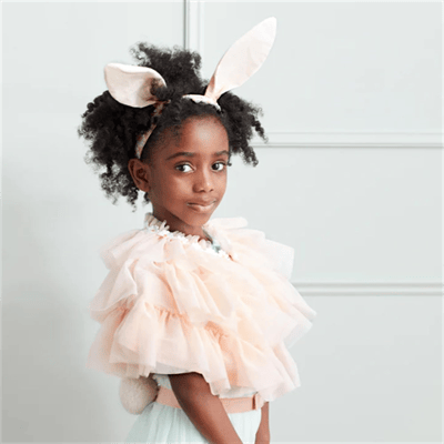 Meri Meri - Peach Tulle Bunny Costume - Tül Tavşan Kostüm