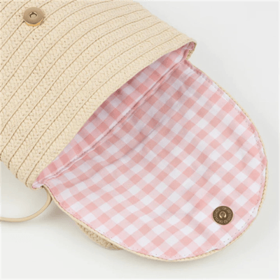 Meri Meri - Raffia Bunny Backpack - Rafya Tavşan Sırt Çantası