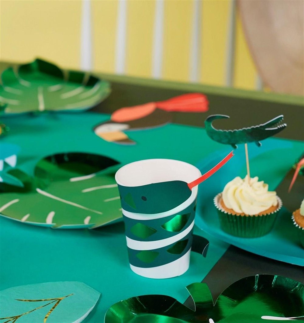 Meri Meri - Crocodile Platters - Timsah Tabak