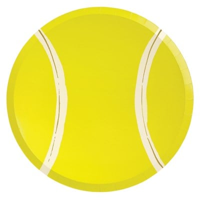 Meri Meri - Tennis Plates - Tenis Tabaklar - 8Li