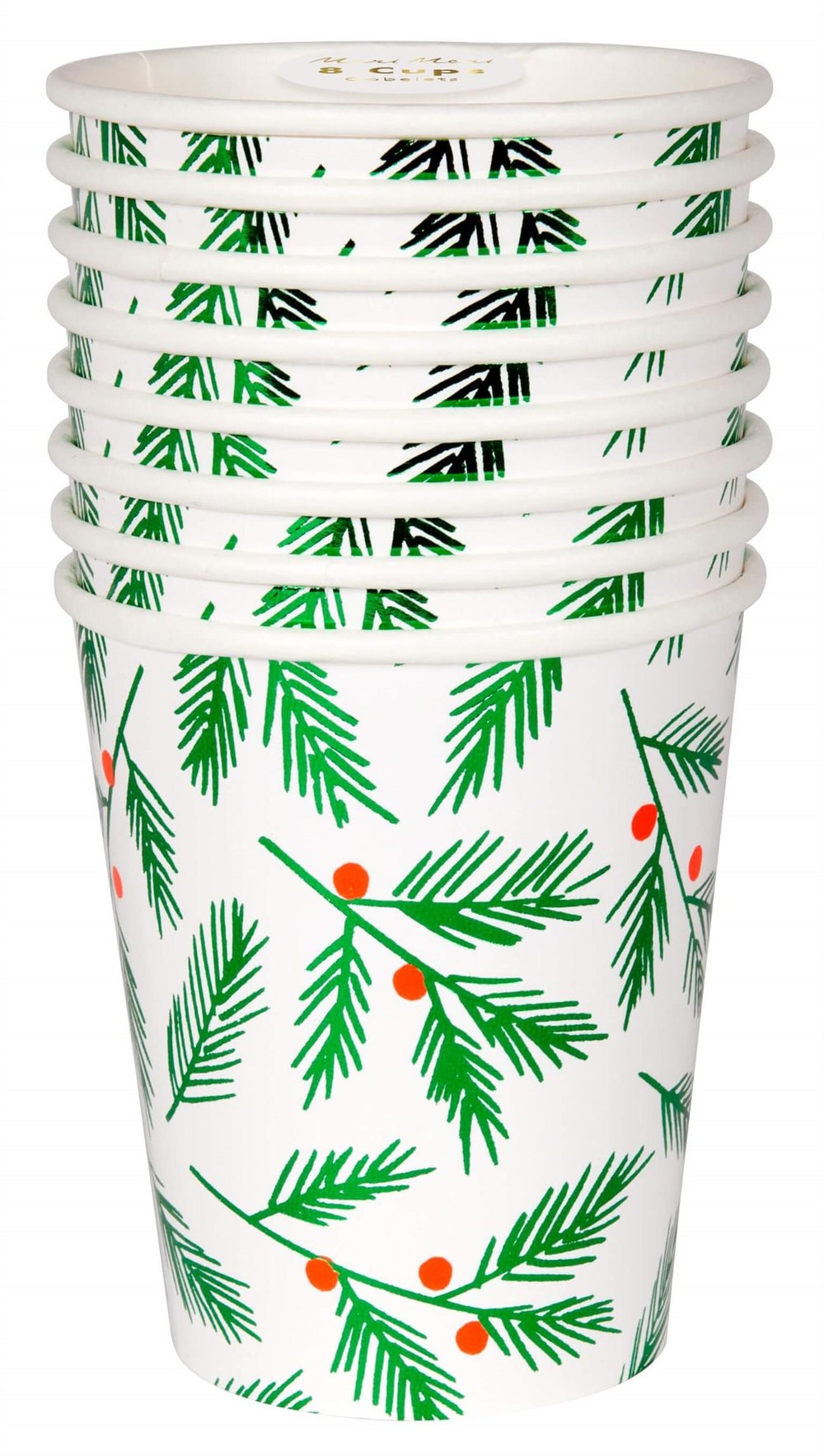 Meri Meri - Octopus Plates - Ahtapot Tabaklar - 8Li