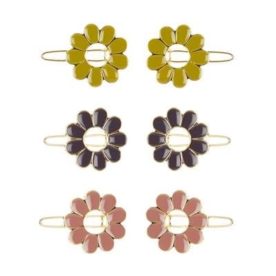 Mimi & Lula Mini Flower 6lı Toka