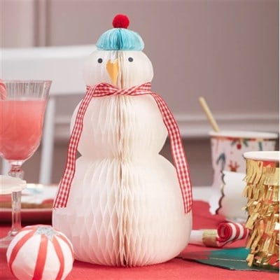 Meri Meri - Honeycomb Christmas Characters - Petekli Yeni Yıl Karakterleri - 10lu