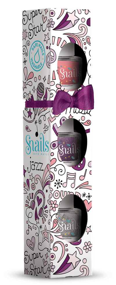 Snails Mini 3lü Su Bazlı Oje - Music