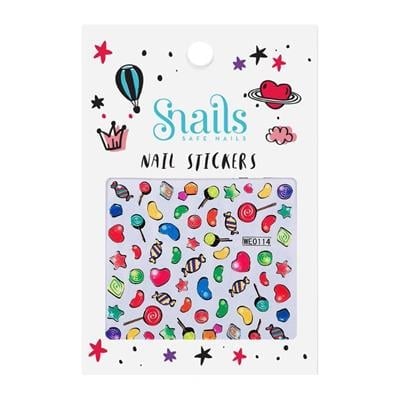 Snails Tırnak Sticker Seti - Candy Blast Oje & Ruj Snails