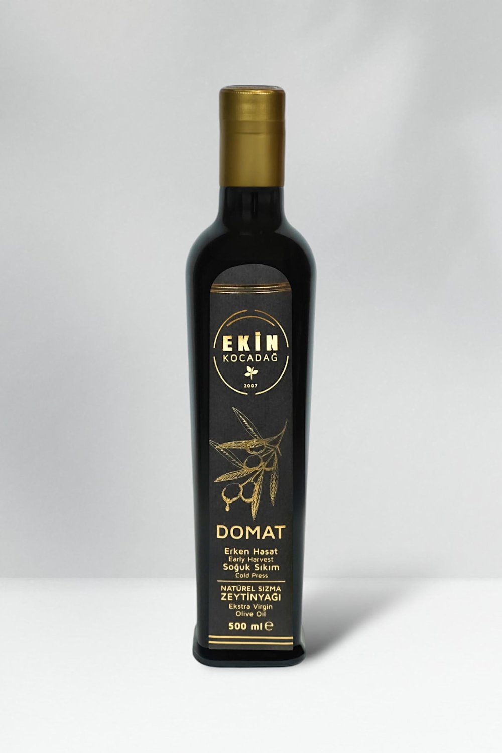 Domat Soğuk Sıkım Erken Hasat Zeytinyağı 500ml