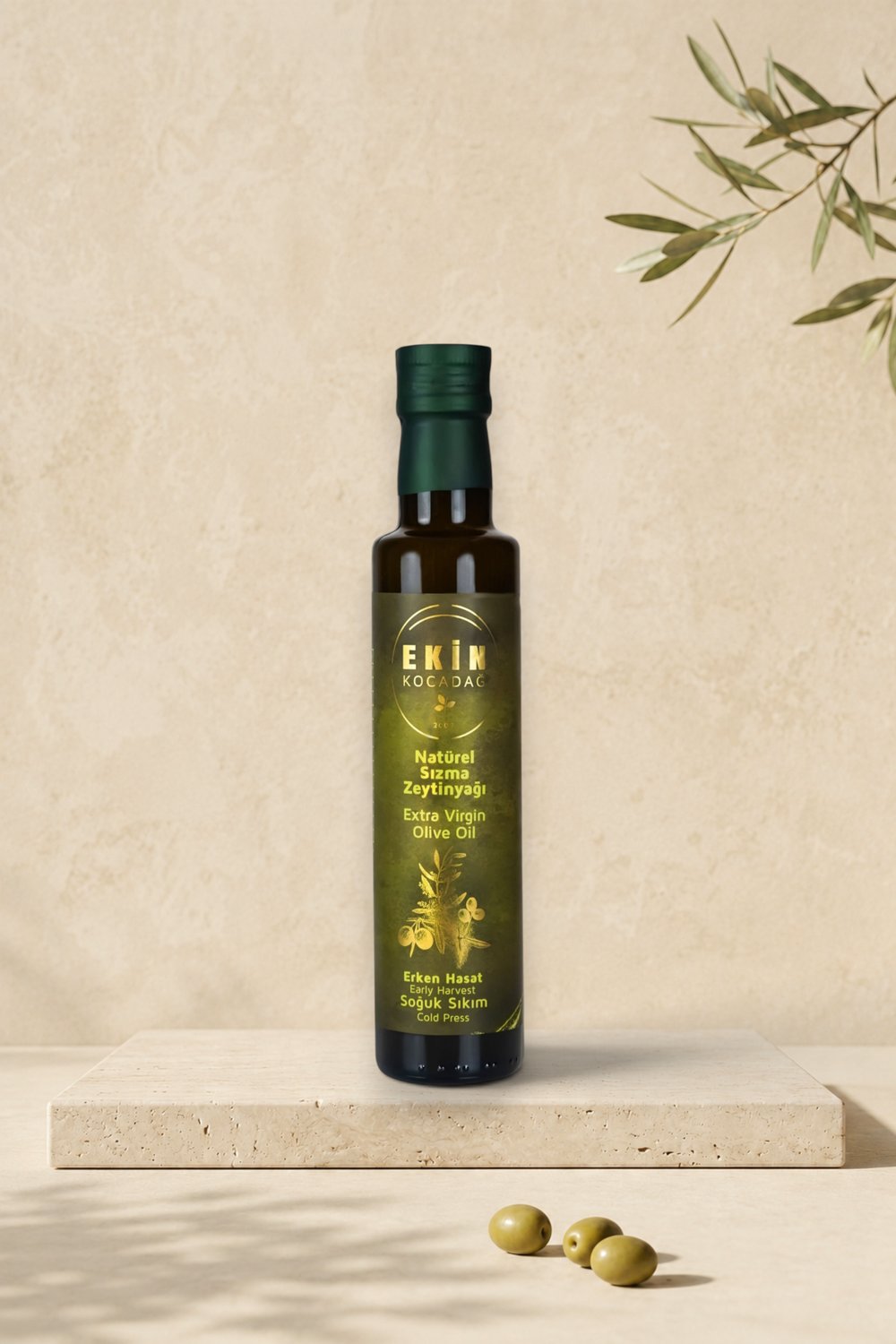 Filtresiz Erken Hasat Soğuk Sıkım Naturel Sızma Zeytinyağı 250ml