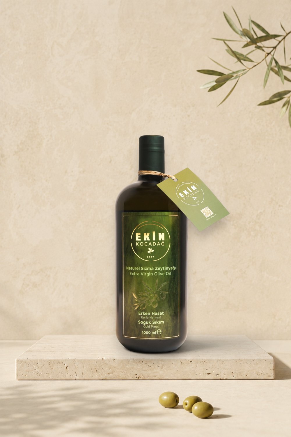 Filtresiz Erken Hasat Soğuk Sıkım Naturel Sızma Zeytinyağı 1lt