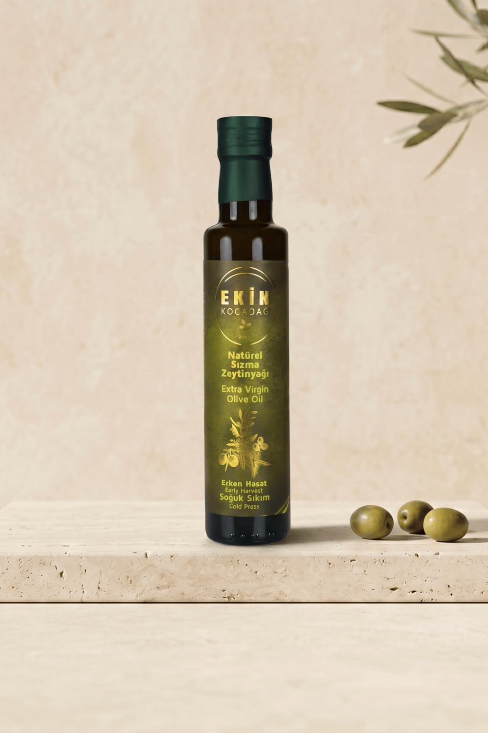 Filtresiz Erken Hasat Soğuk Sıkım Naturel Sızma Zeytinyağı 250ml