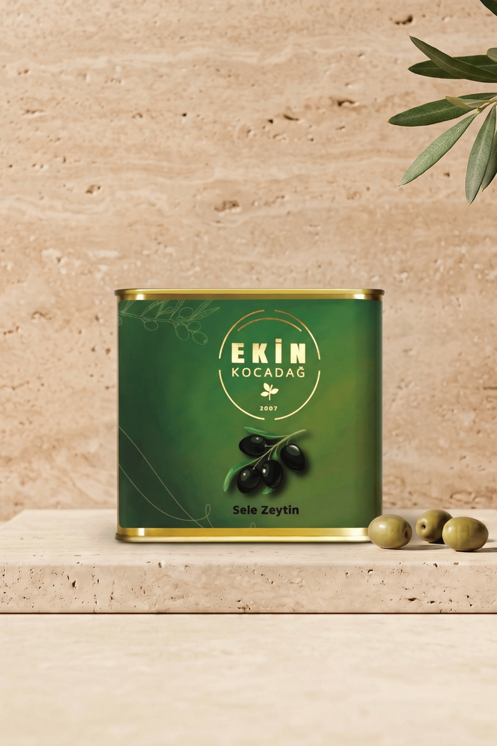Gemlik Siyah Sele Zeytin 1.2 Kg - M Boy