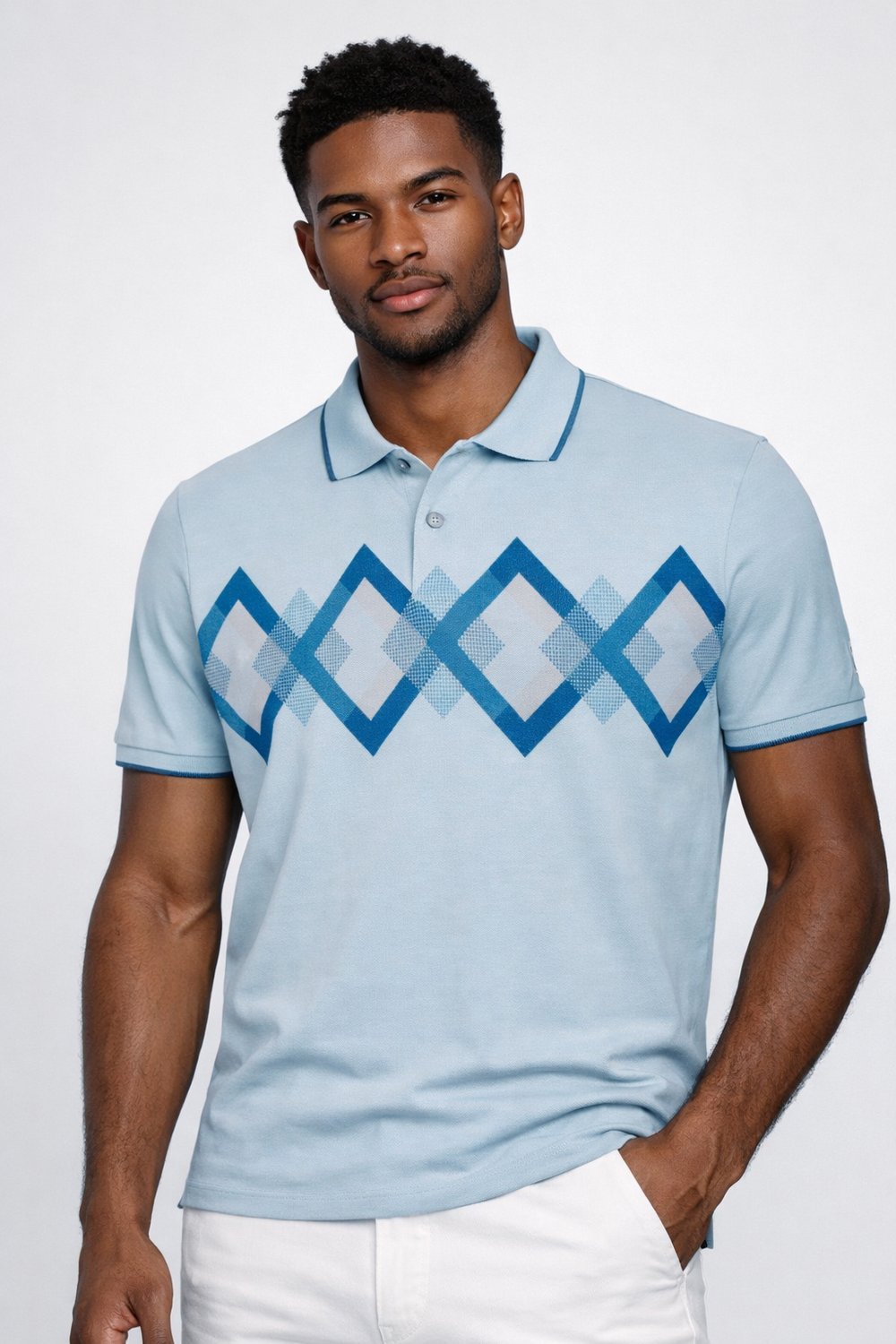 NCS JEANSErkek Polo Yaka Tişört %100 Pamuk Slim Fit Ribanalı Kol Çizgili T-shirt NCS JEANS 11731173
