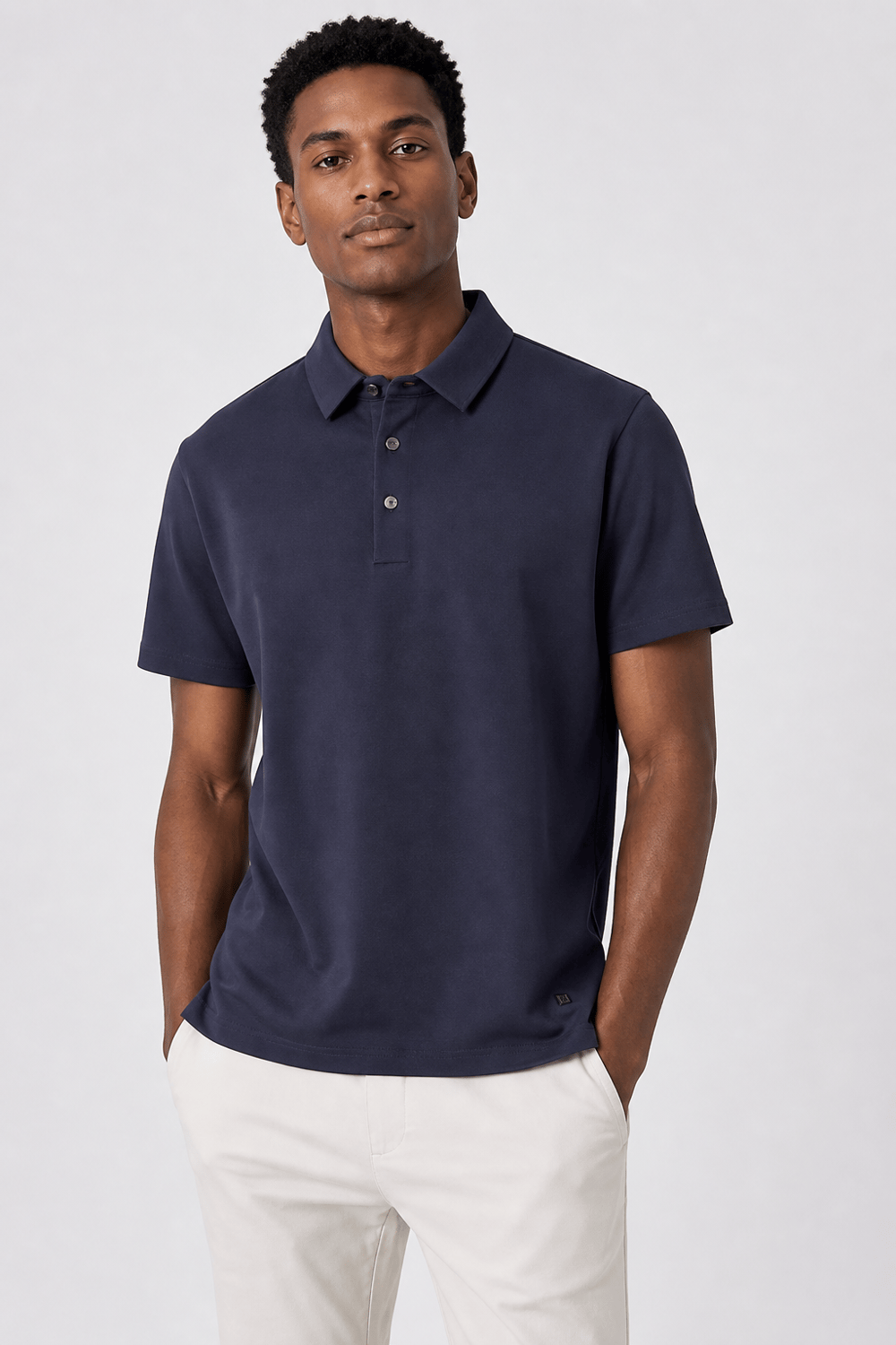 NCS JEANSErkek Polo Yaka Tişört Lacivert1352