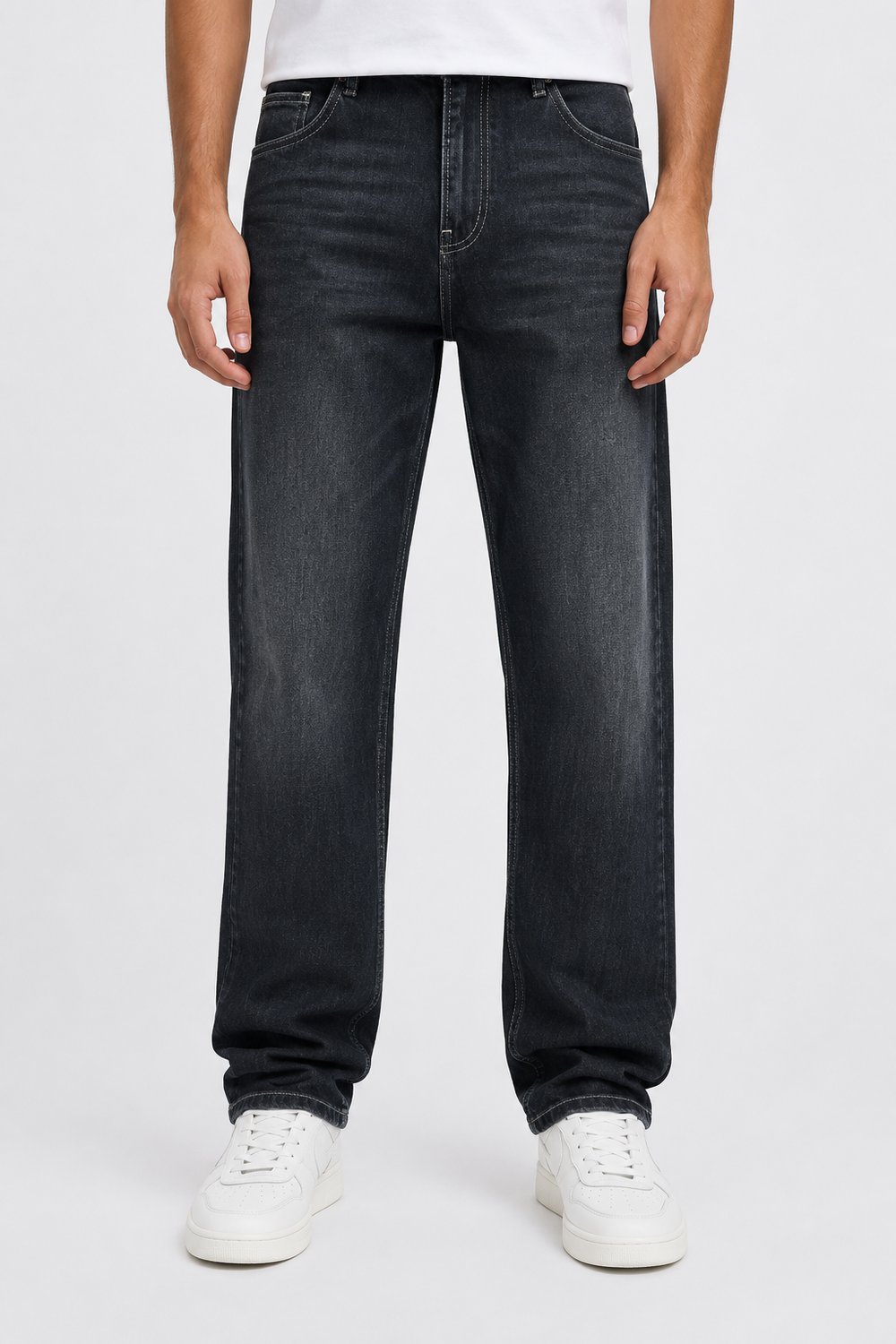 NCS JEANSErkek Regular Fit Düz Paça Jean Siyah609