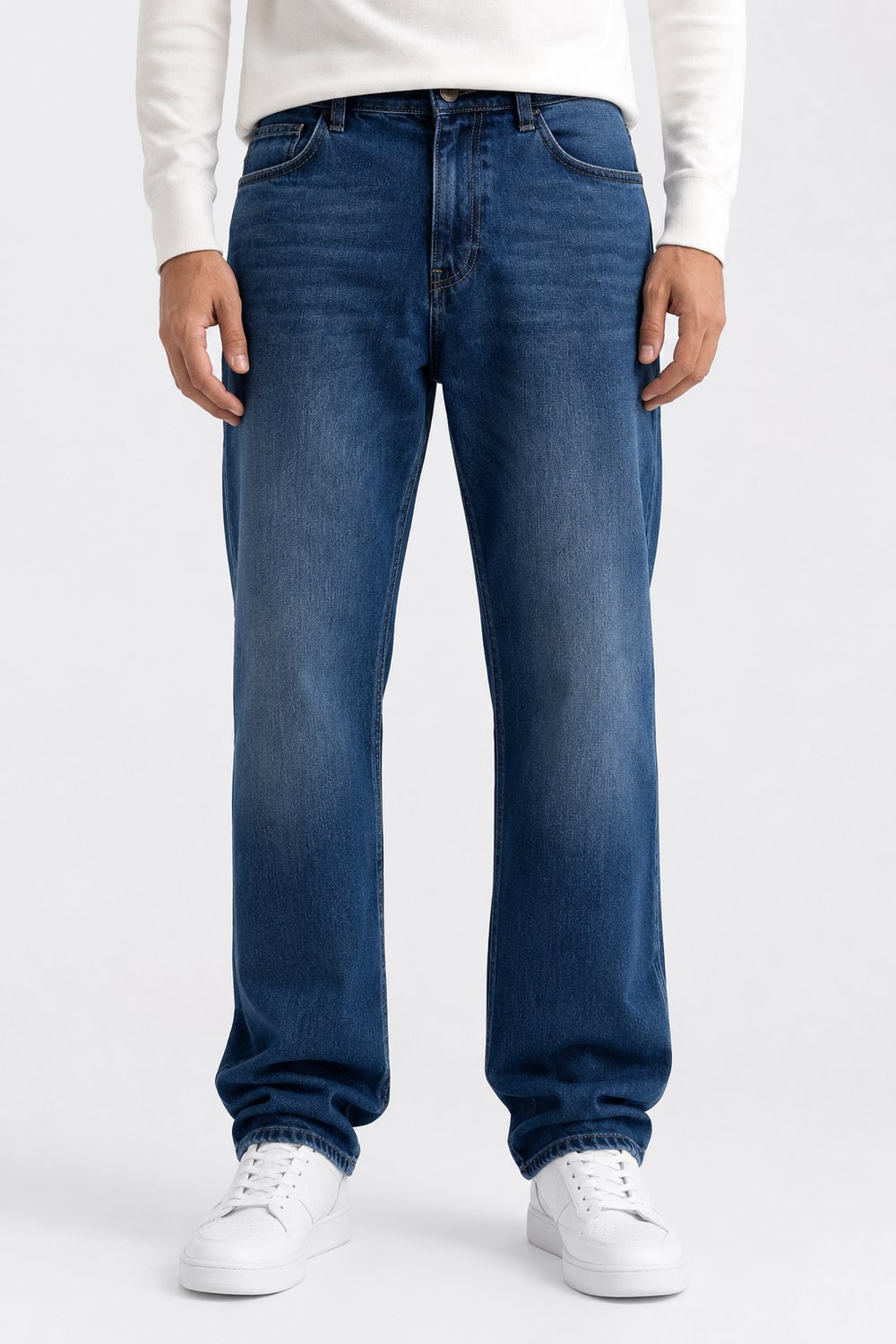NCS JEANSErkek Regular Fit Düz Paça Jean Dark Blue608