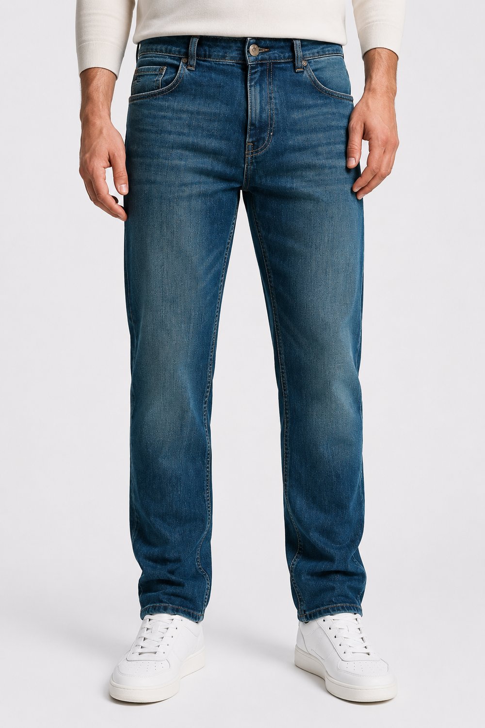 NCS JEANSErkek Regular Fit Düz Paça Jean Yeşil601