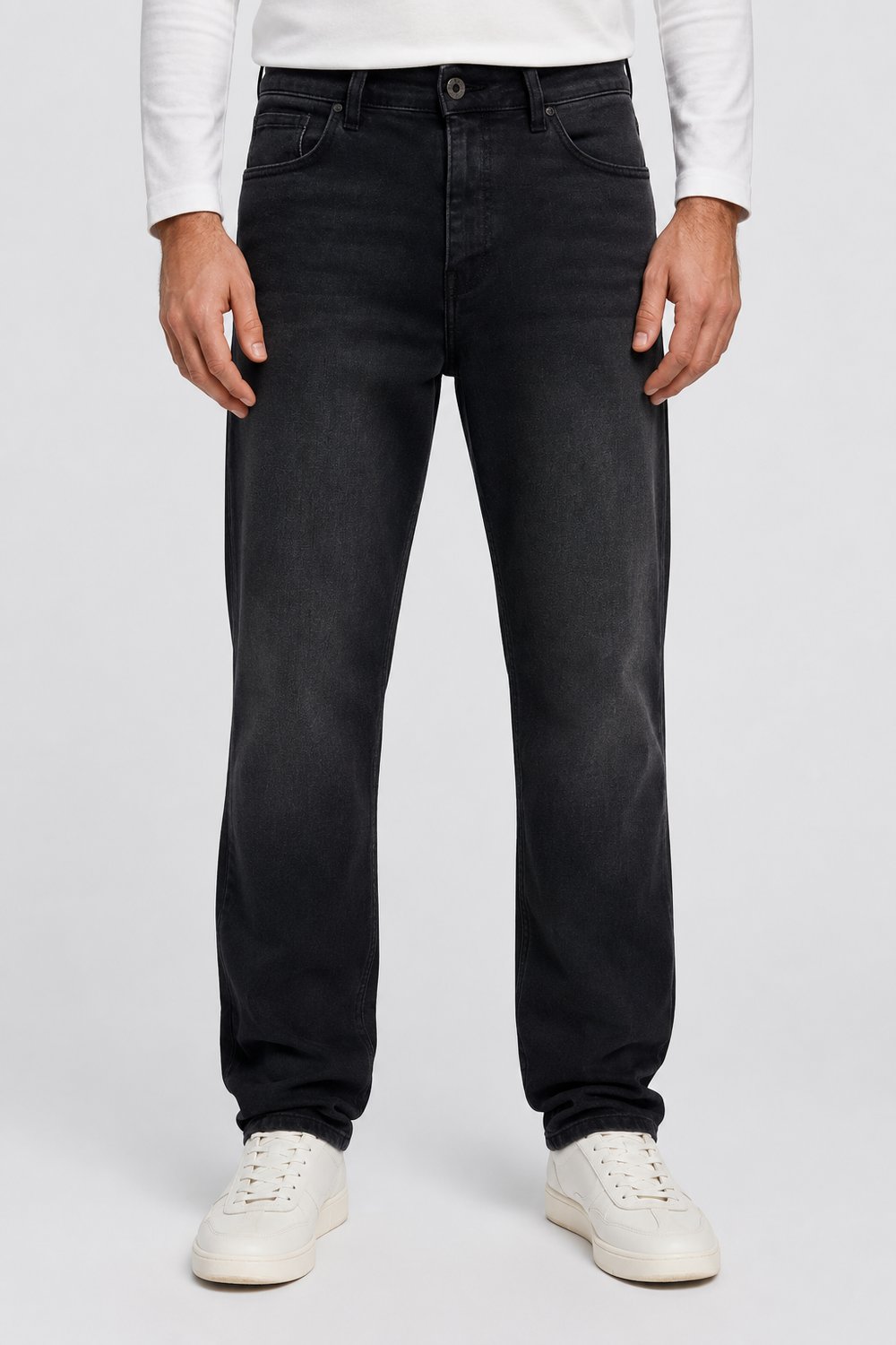 NCS JEANSErkek Regular Fit Düz Paça Jean Siyah608