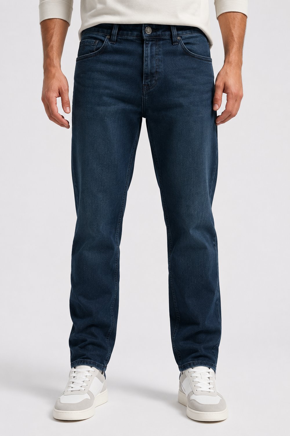 NCS JEANSErkek Regular Fit Düz Paça Jean Blue Black601