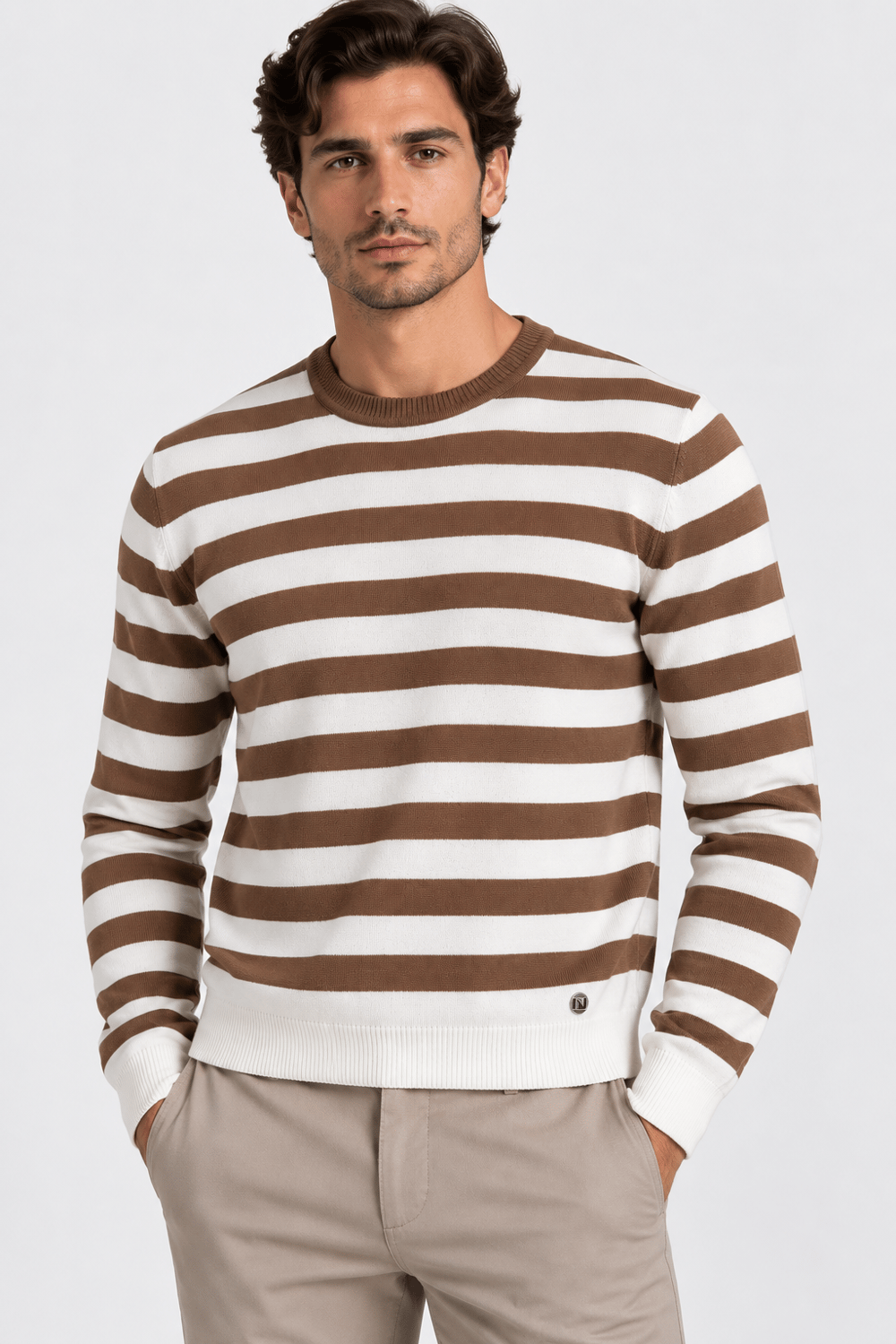 NCS JEANSErkek Triko Bisiklet Yaka Hardal3749