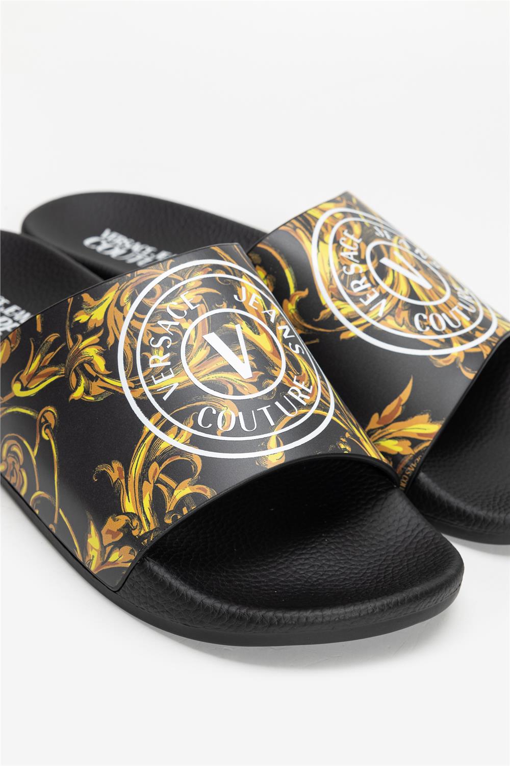 76YA3SQ3ZS198 SLIDE DIS. 41 SHOES Siyah