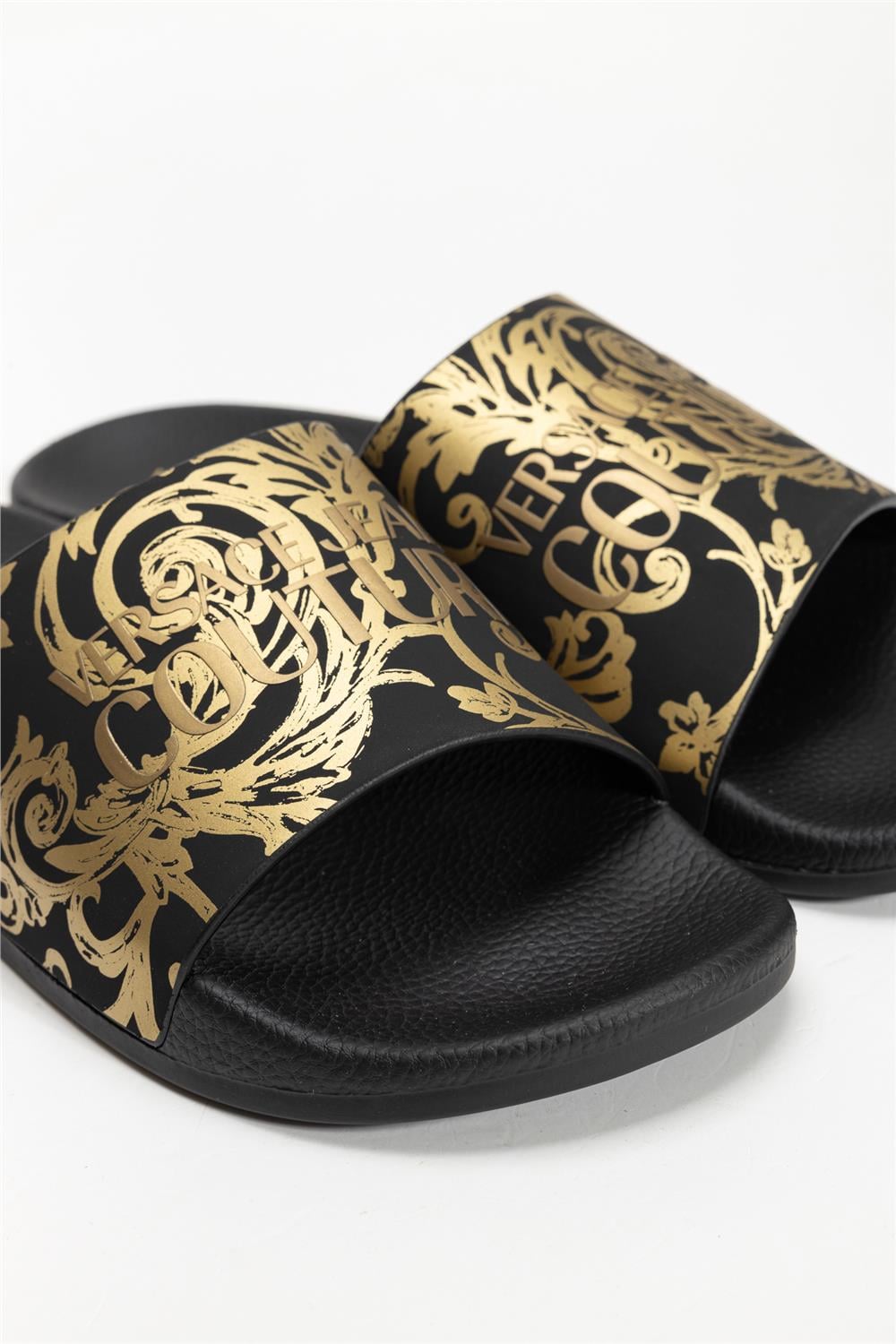 76YA3SQ4ZS365 SLIDE DIS. 38 SHOES Siyah