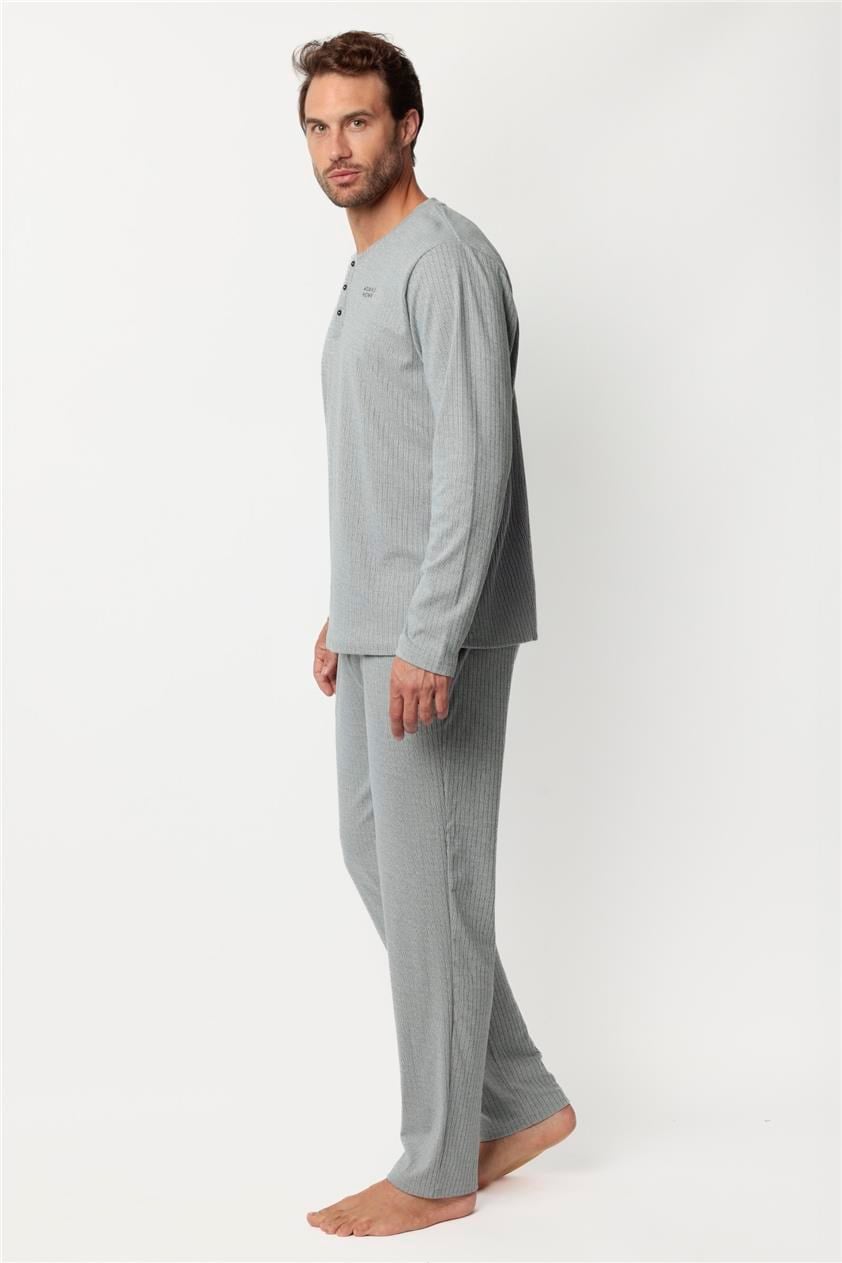 Admas Canale Supersoft Erkek Pijama Takımı Mavi