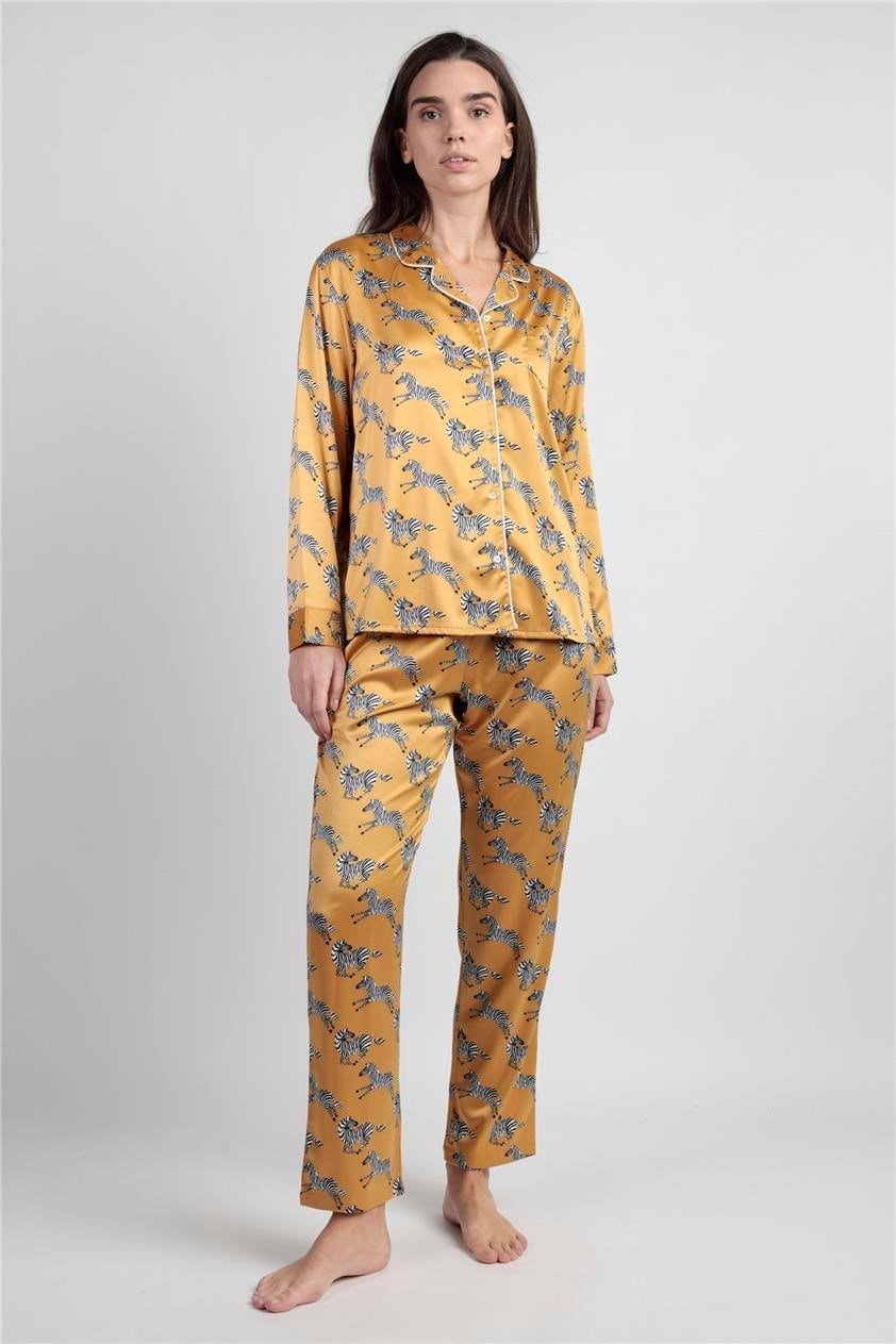 Admas Jungle Fever Kadın Pijama Takımı Çok Renkli