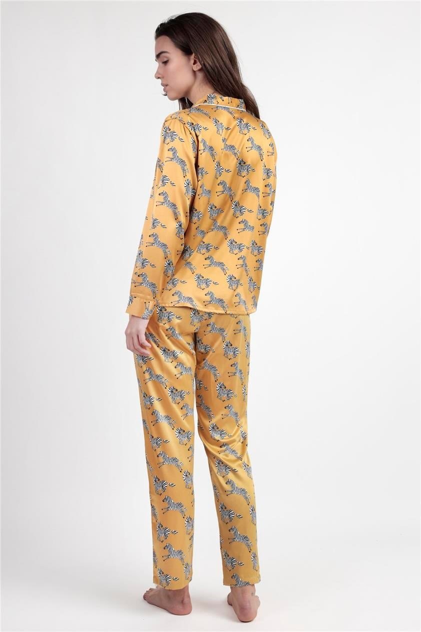 Admas Jungle Fever Kadın Pijama Takımı Çok Renkli