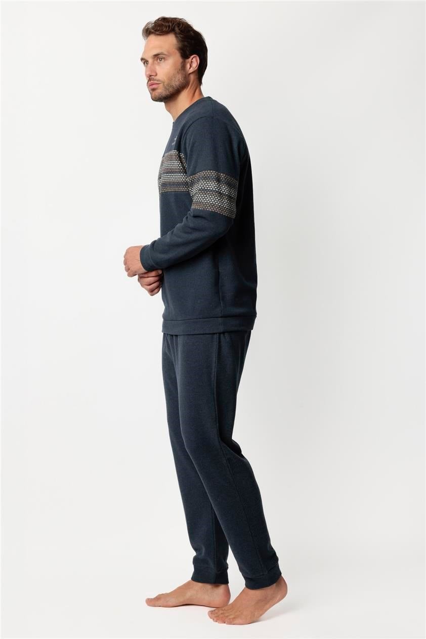 Admas Magno Erkek Pijama Takımı Çok Renkli
