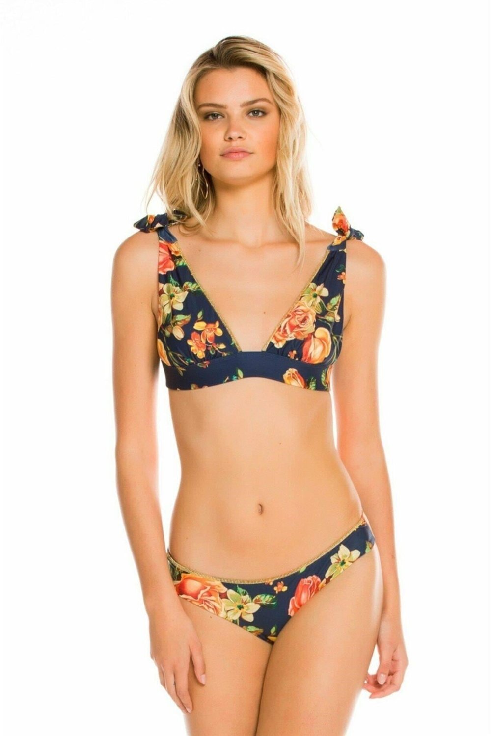 Aqua Bendita Kadın Bikini Üstü Lacivert