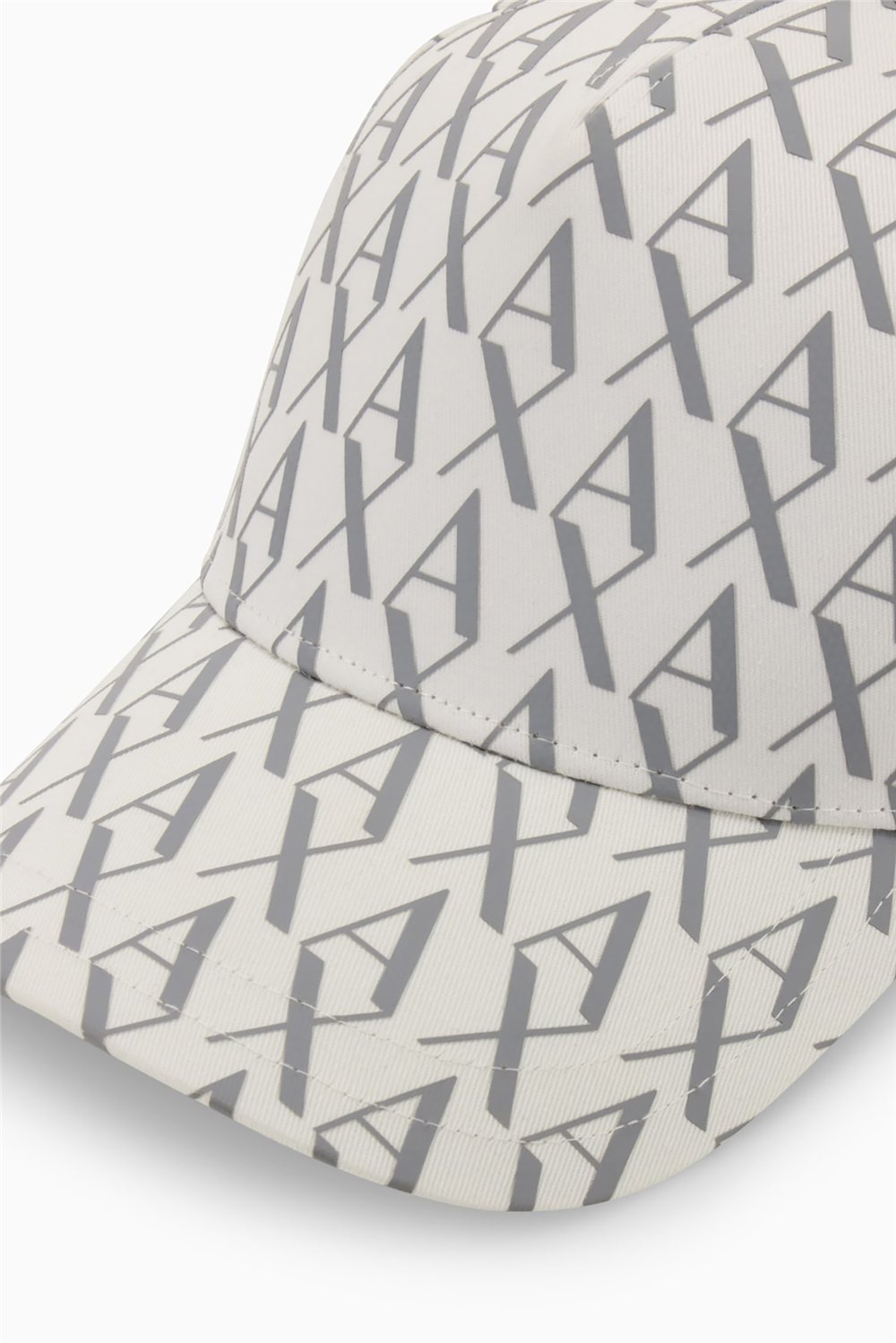 Armani Exchange Erkek Baseball Şapka Beyaz