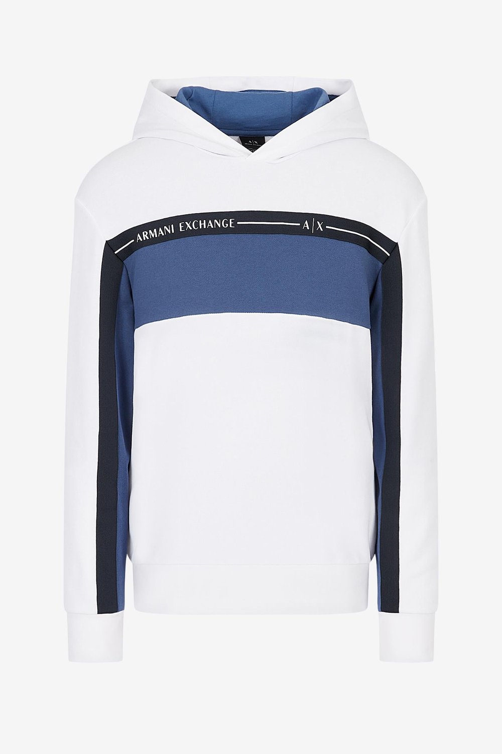 Armani Exchange Erkek Bisiklet Yaka Sweatshirt Beyaz