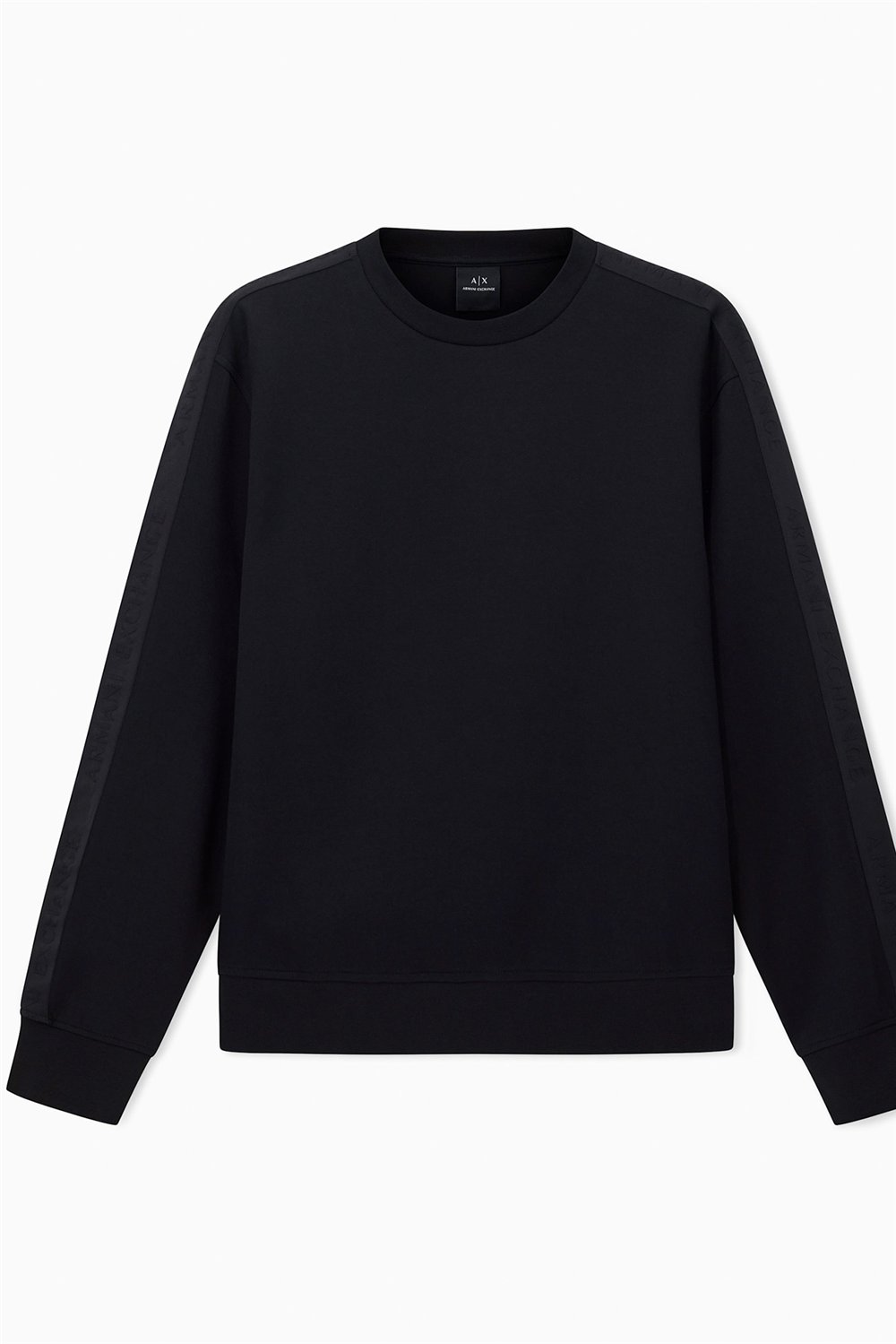 Armani Exchange Erkek Bisiklet Yaka Sweatshirt Siyah