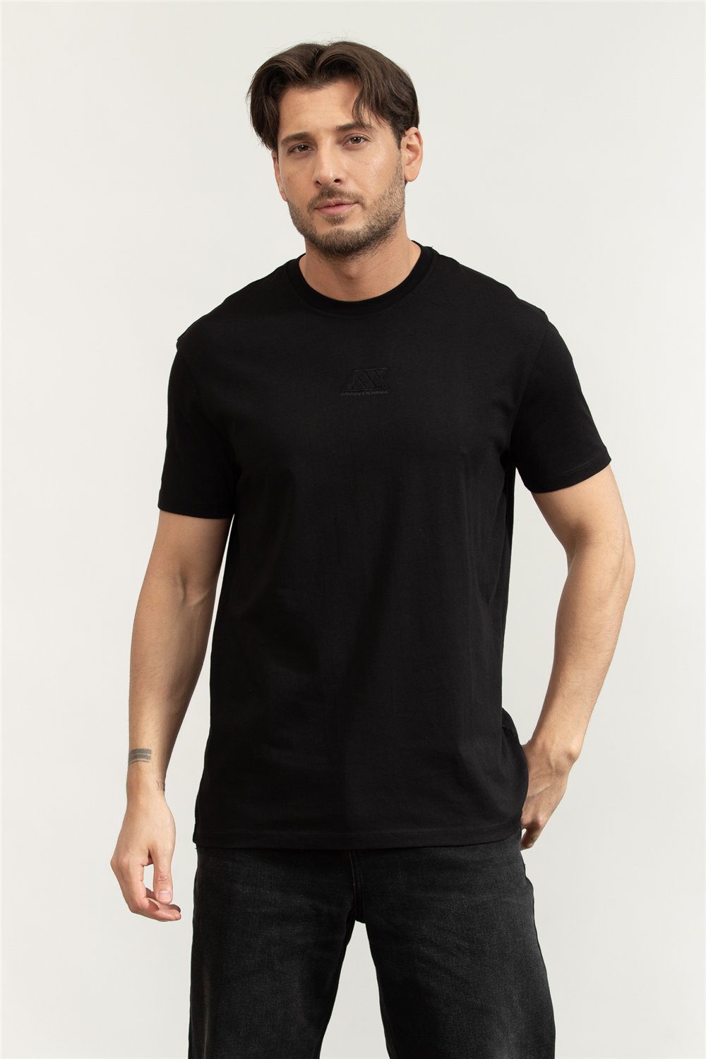 Armani Exchange Erkek Bisiklet Yaka T-Shirt