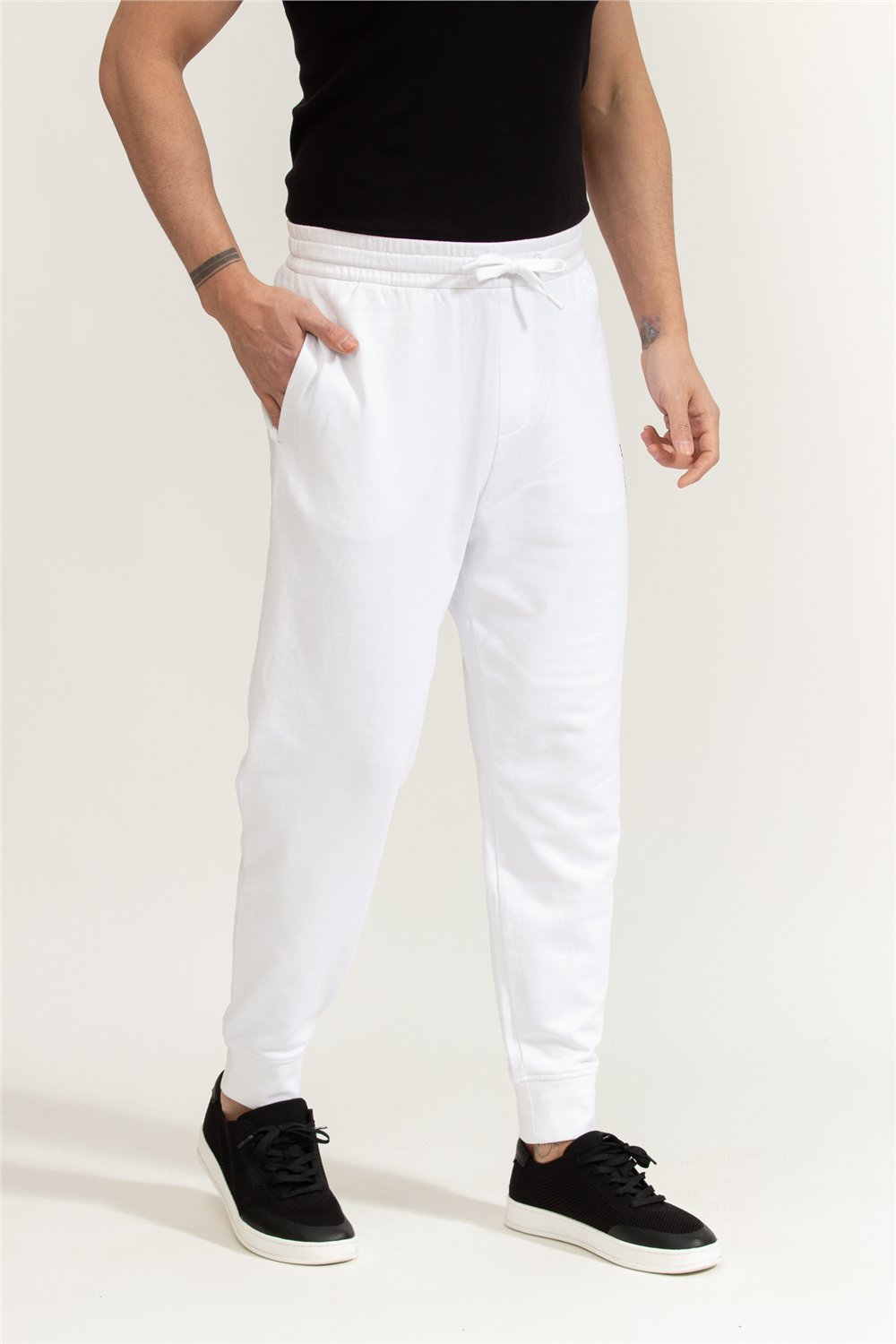 Armani Exchange Erkek Eşofman Alt Beyaz
