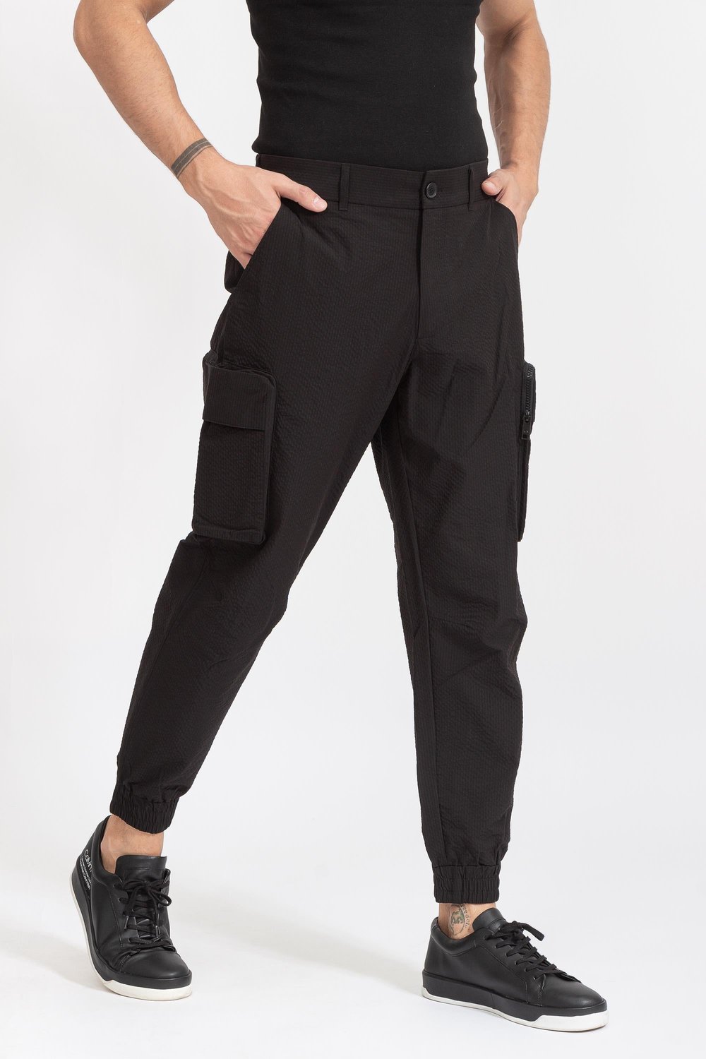 Armani Exchange Erkek Eşofman Alt Siyah