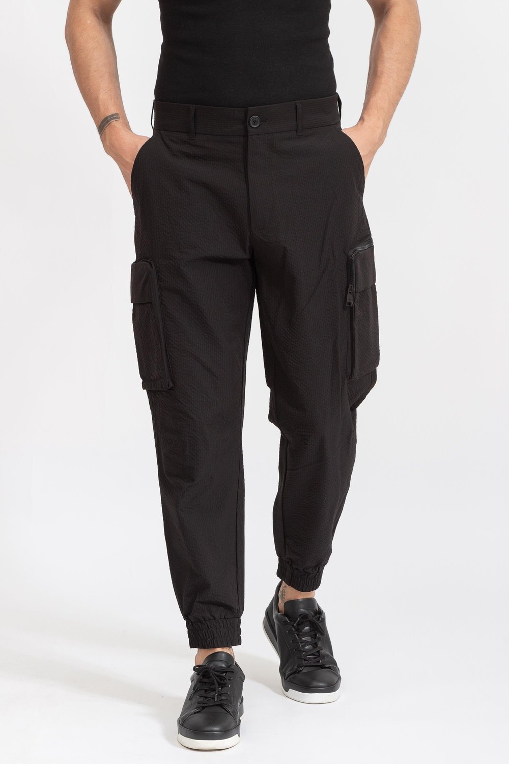 Armani Exchange Erkek Eşofman Alt Siyah