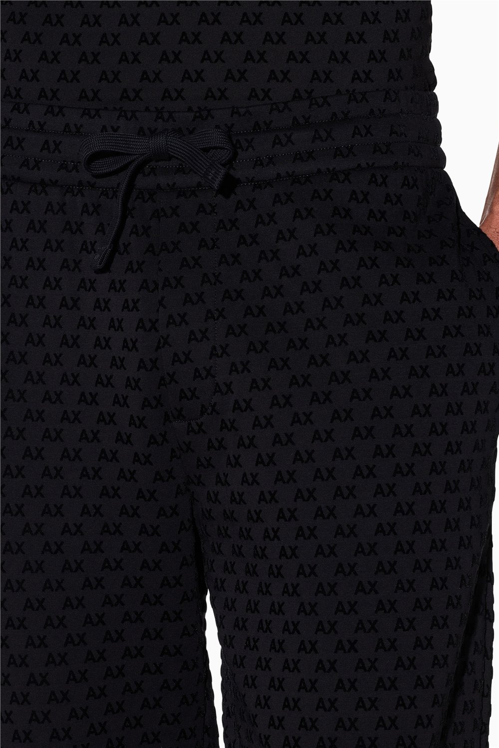 Armani Exchange Erkek Eşofman Alt Siyah