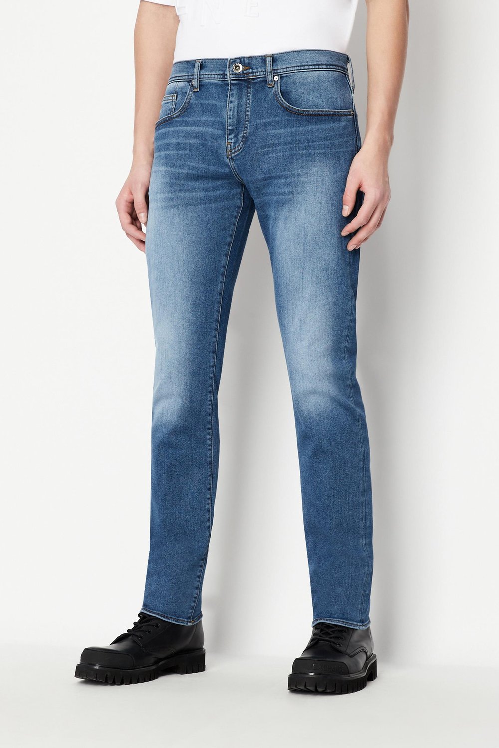 Armani Exchange Erkek Jean Pantolon Mavi