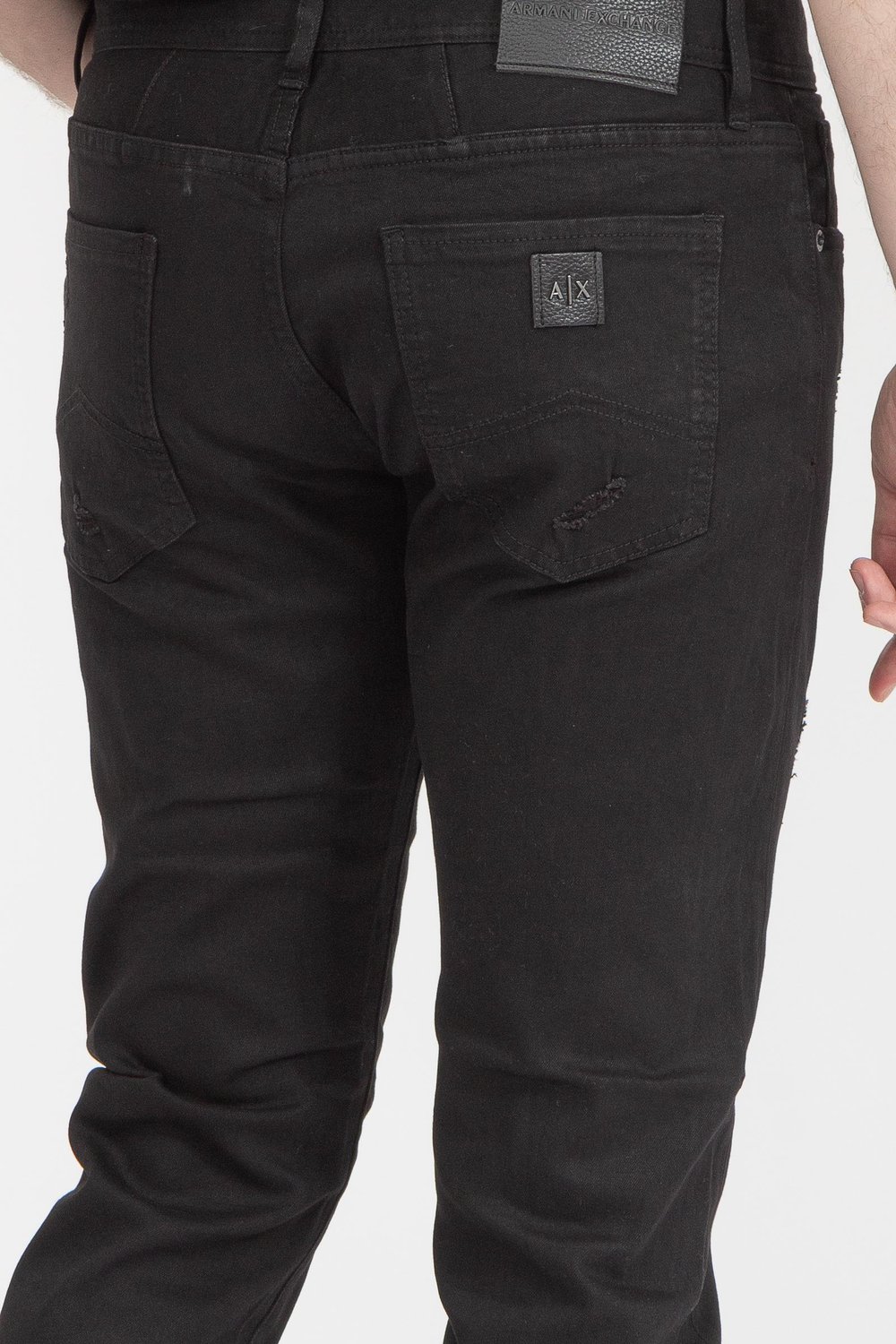 Armani Exchange Erkek Jean Pantolon Siyah