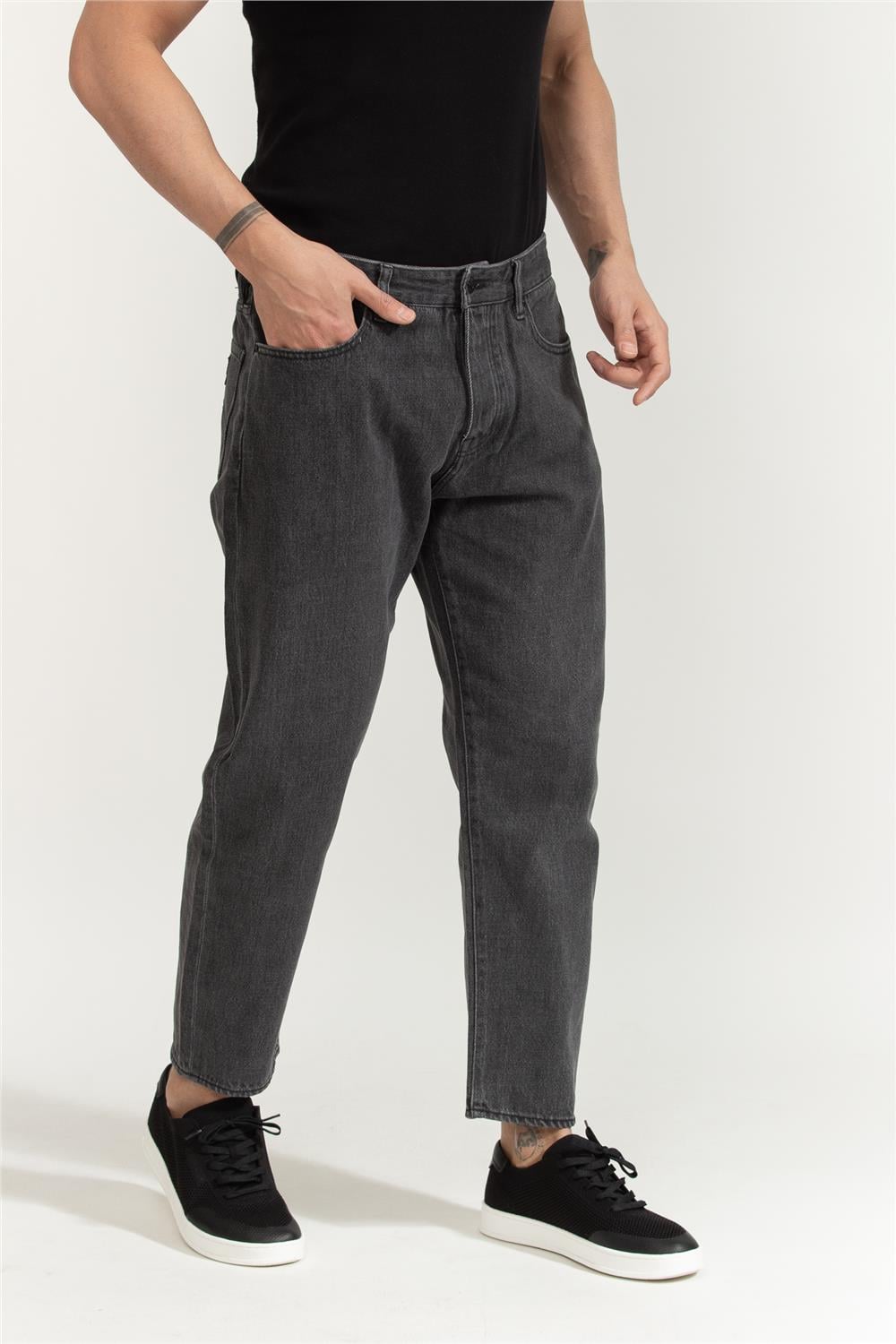 Armani Exchange Erkek Jean Pantolon Siyah