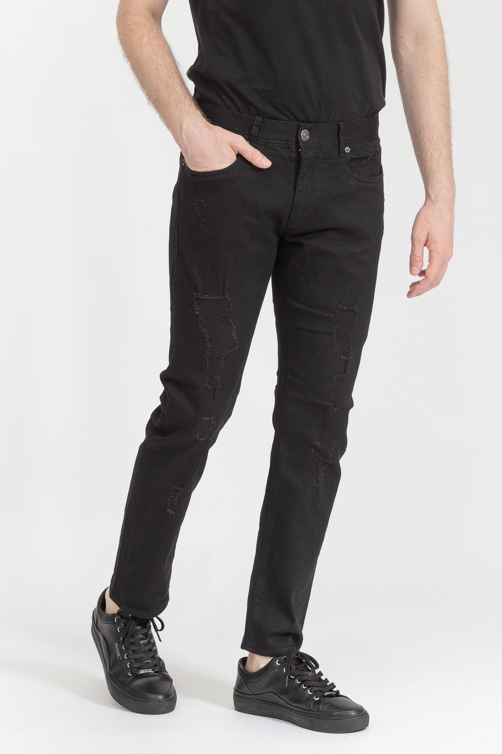 Armani Exchange Erkek Jean Pantolon Siyah